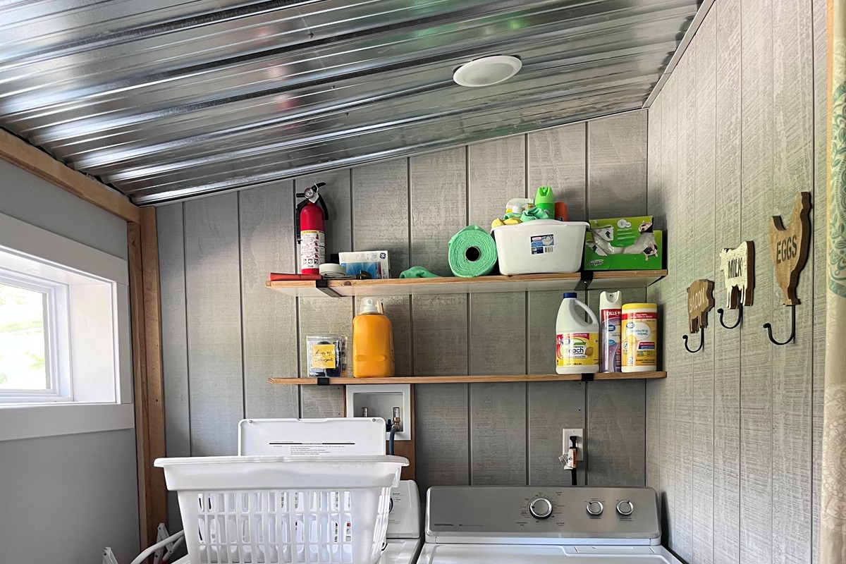 Laundry Main Floor Next to Entryway