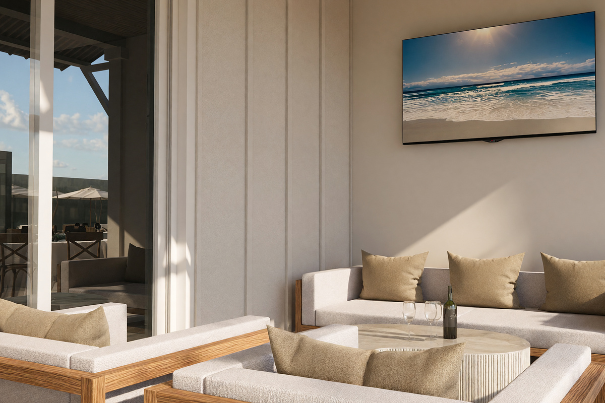 Outdoor Lounge Area | Rendering