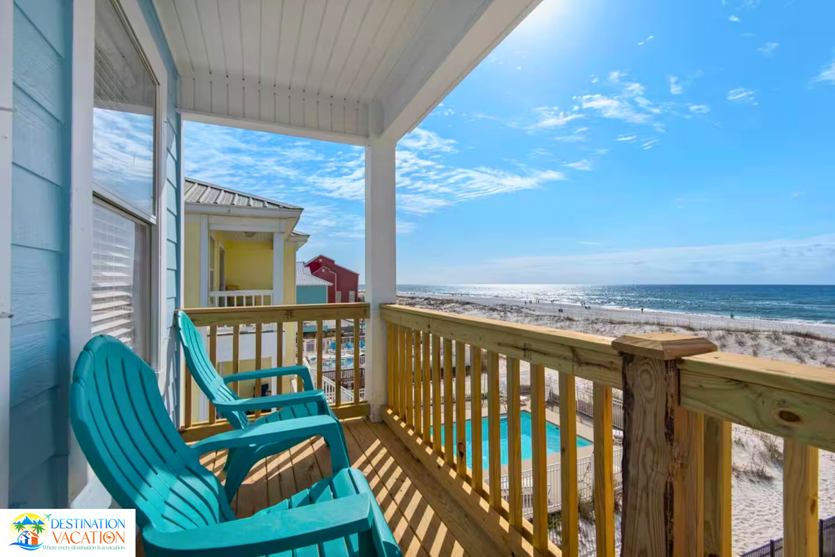 Settle into seaside views from your private balcony.