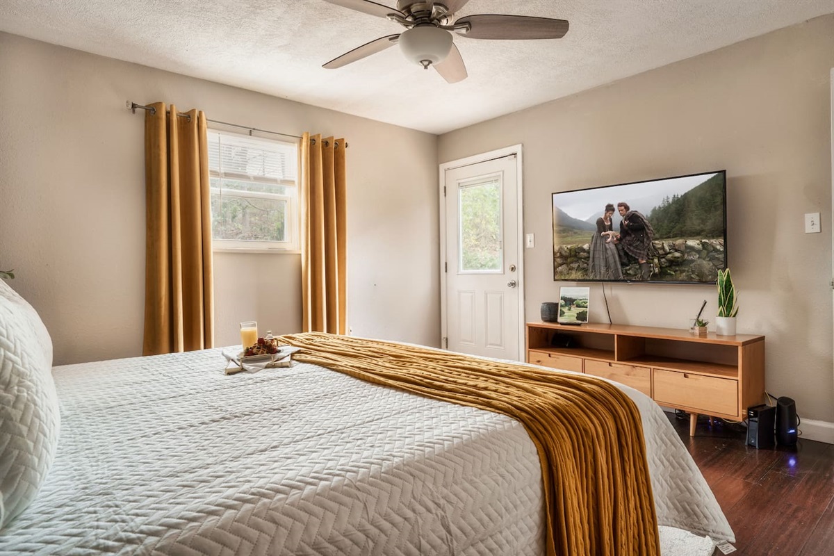 Door to small balcony