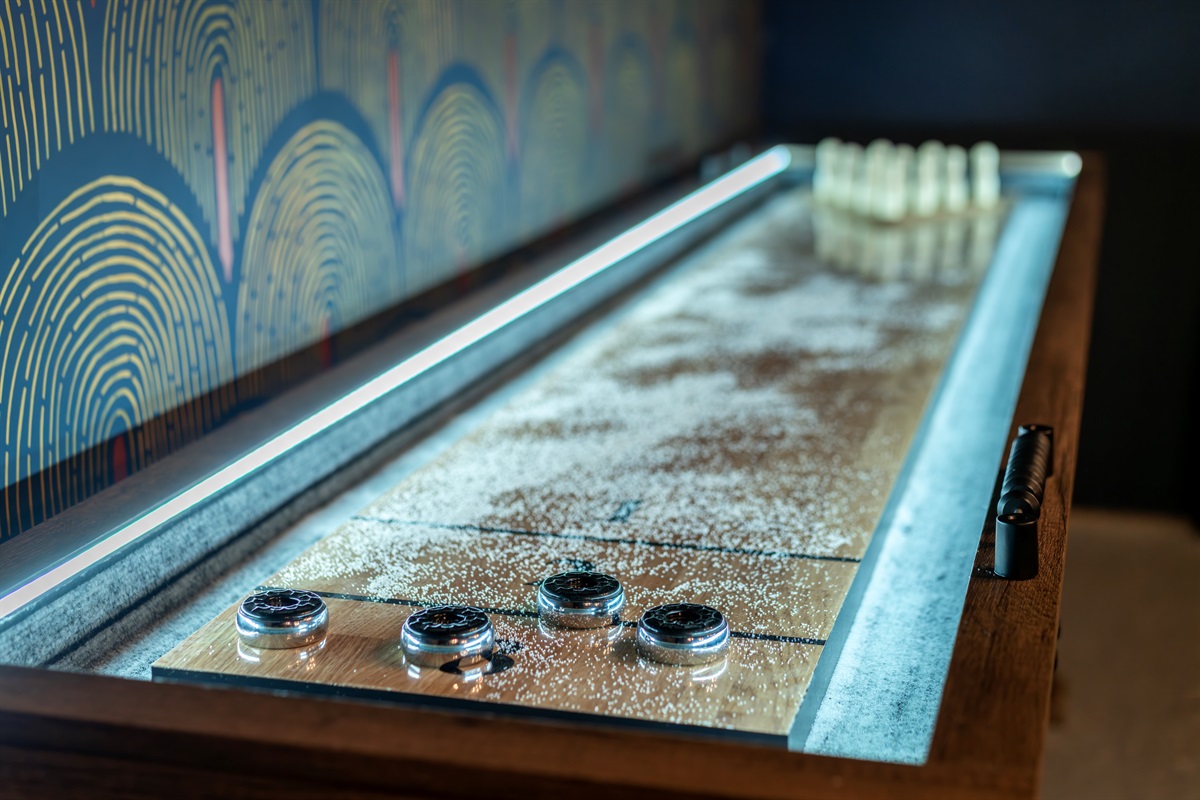 Shuffle board or bowling?