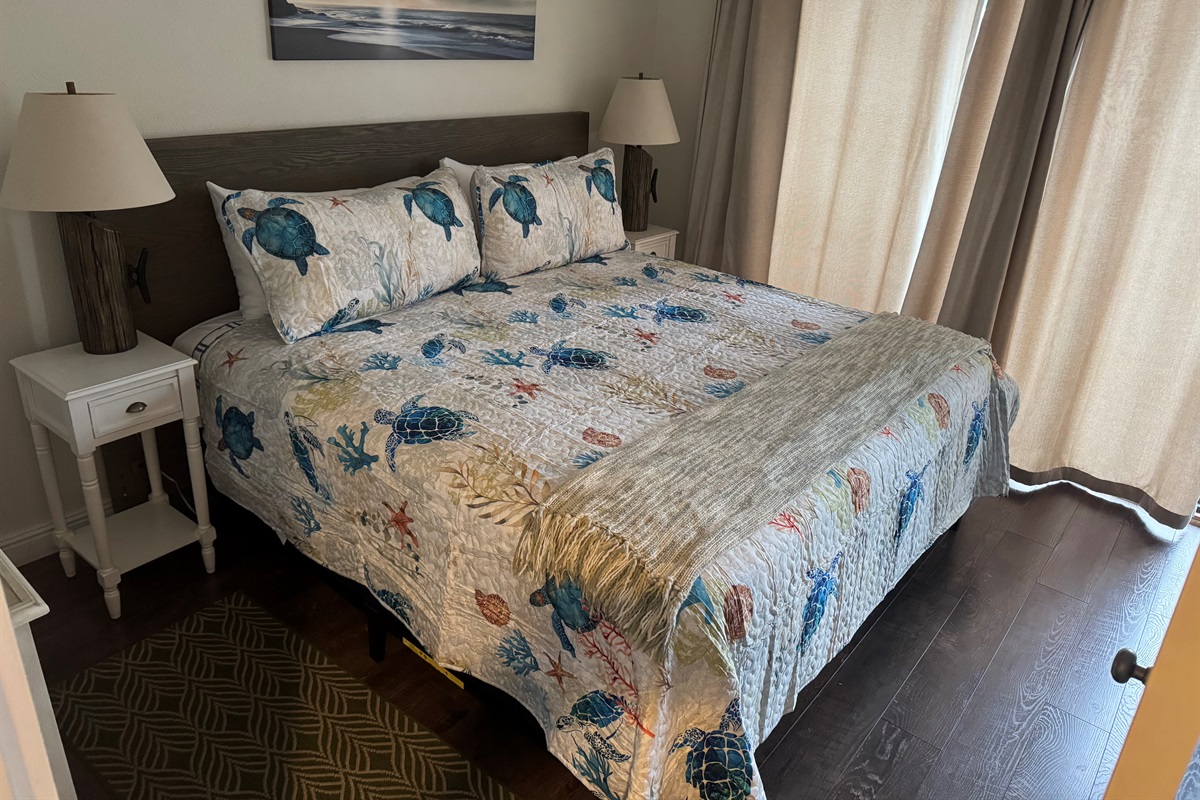 3rd bedroom with King bed