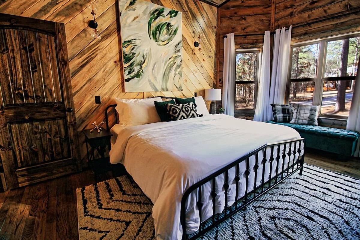 Each bedroom features climate control and quiet ambiance for a restful retreat.