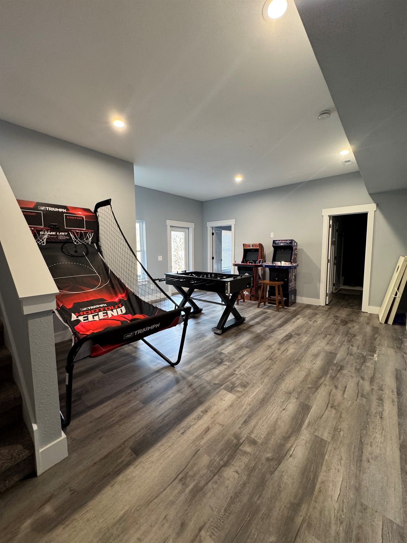 Game room! Lower level.