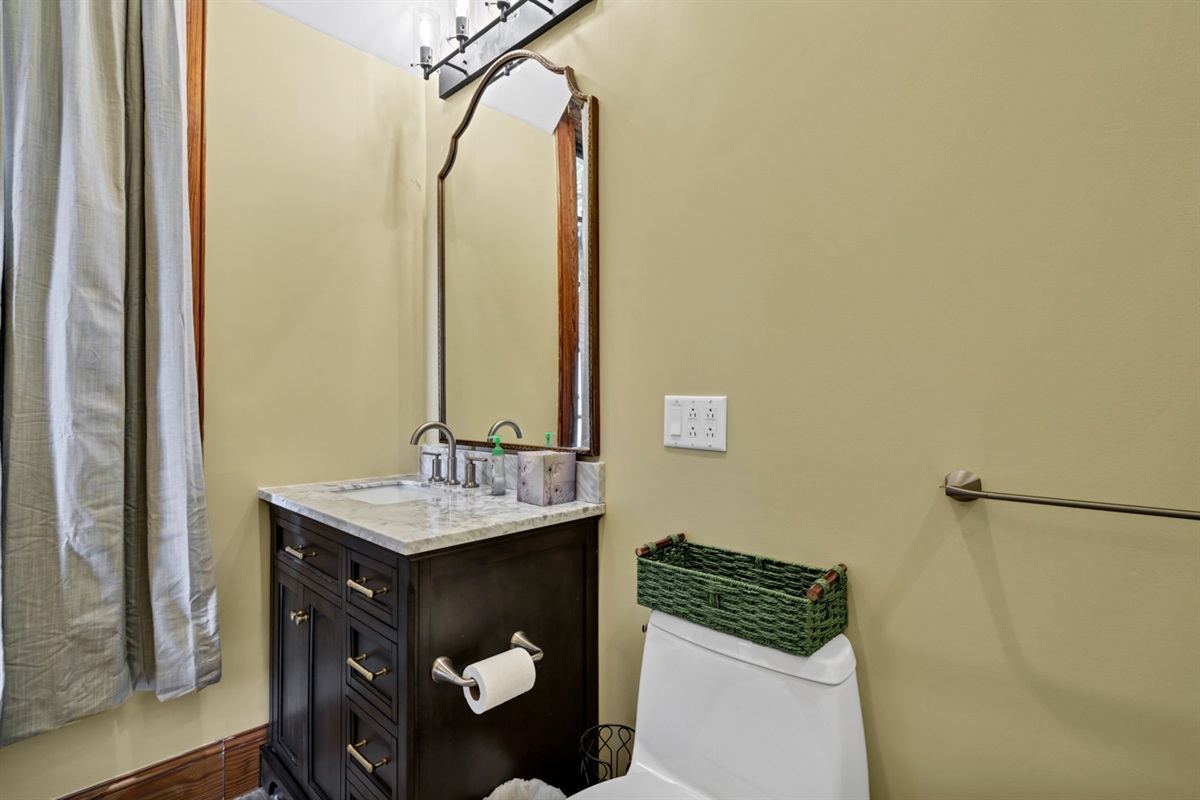 Guest Bath in Guest Bedroom 4 Upstairs Private En-Suite