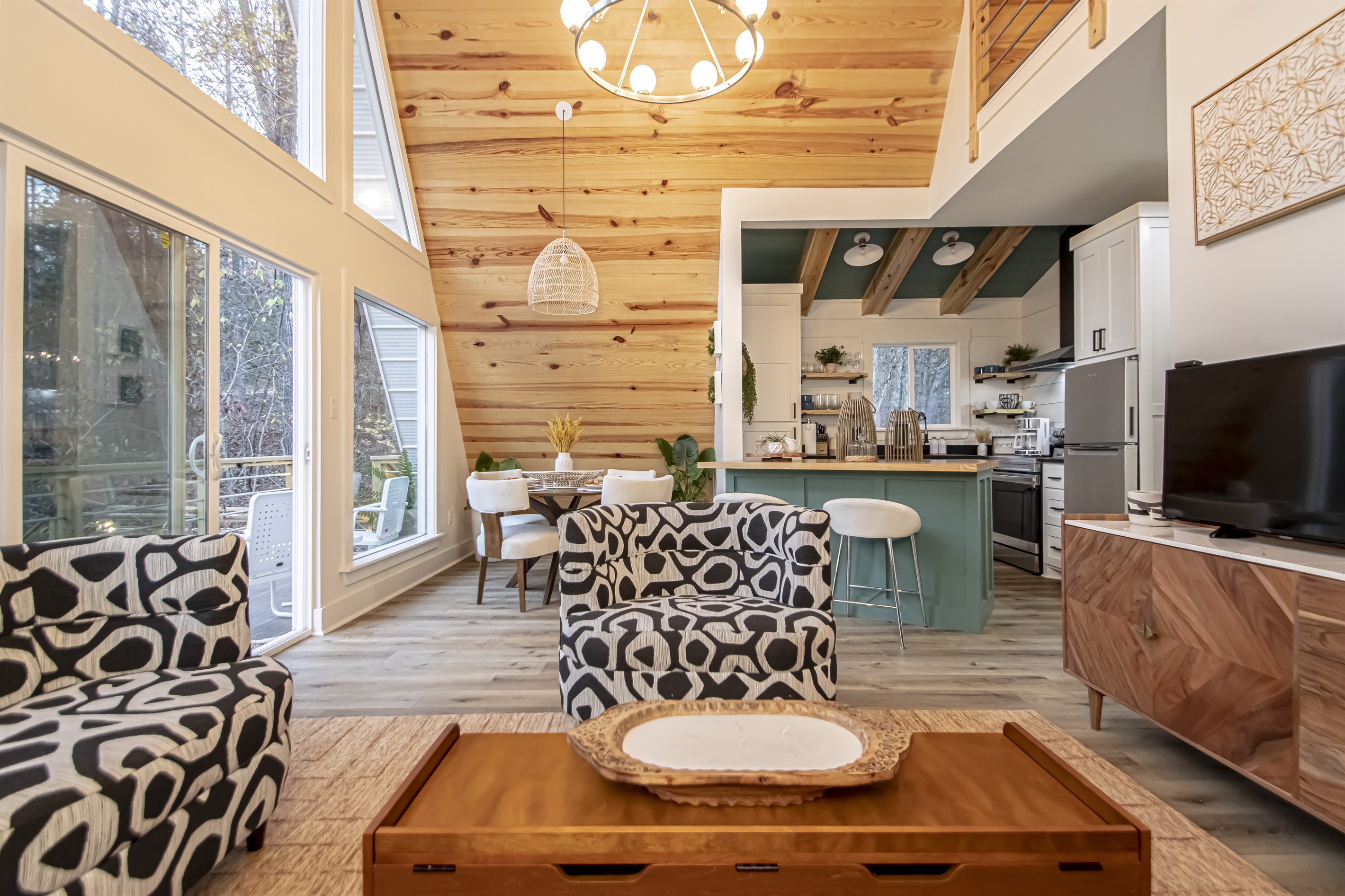 Dog Wood Living Room