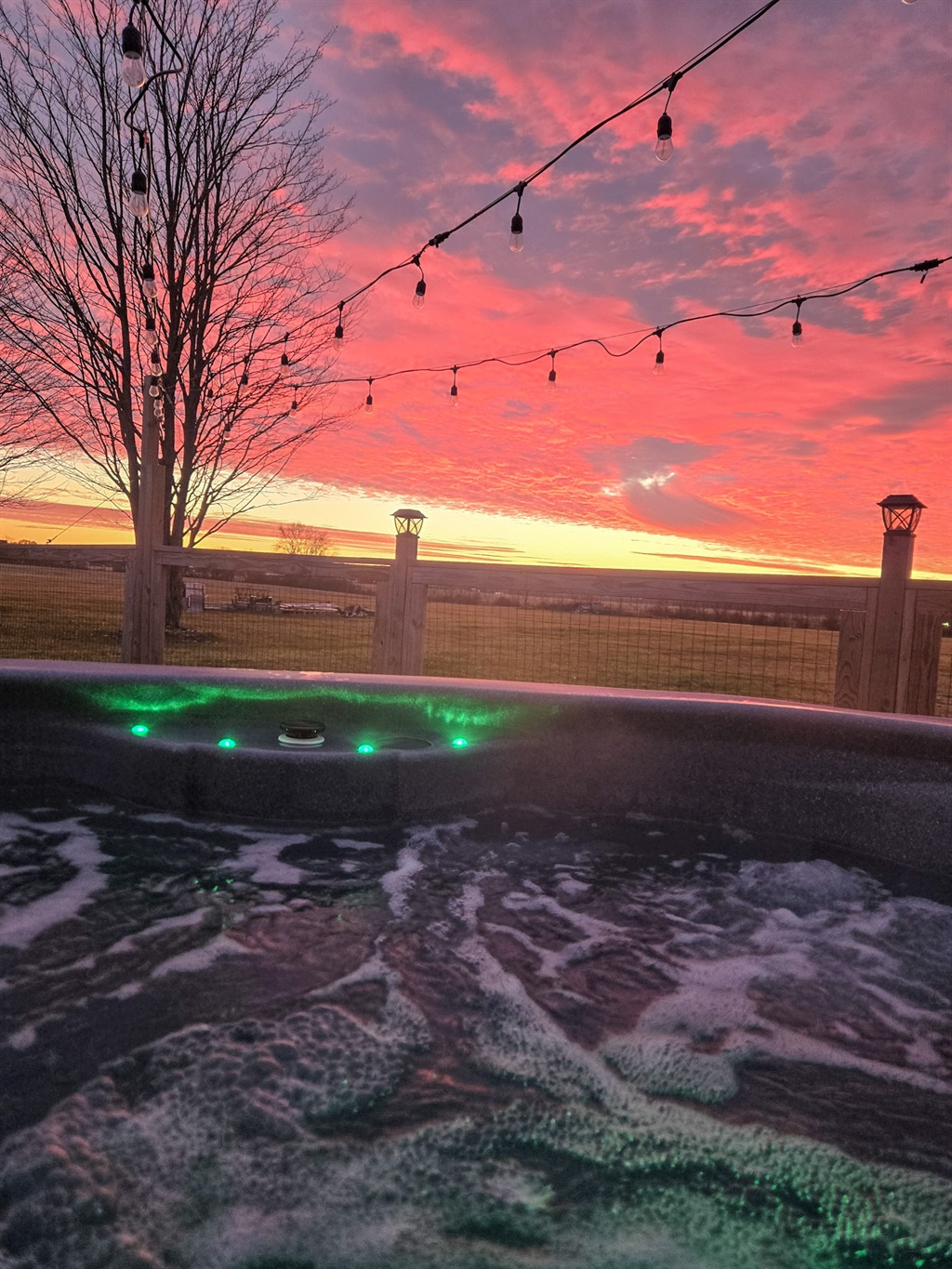 Our sunsets. This is the real deal. NO filters were used in this pic.