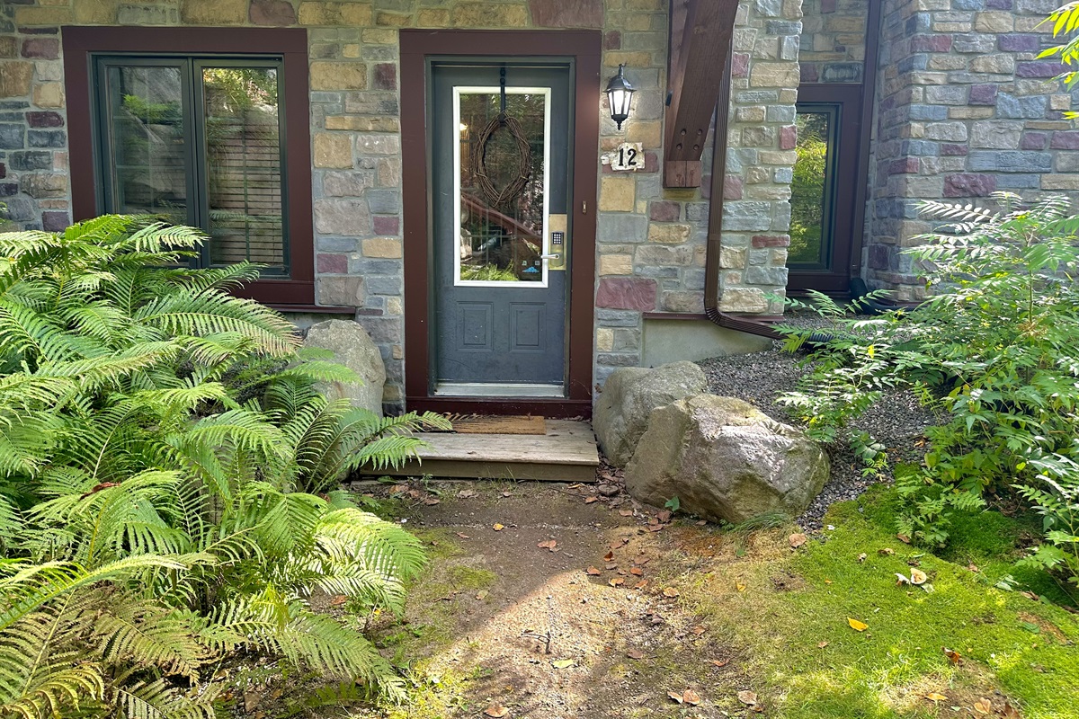 Front Entrance in Summer