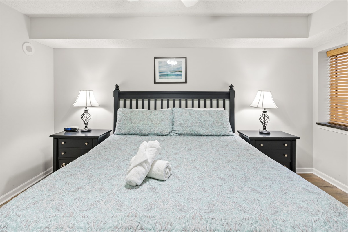 King in 2nd Bedroom with ensuite