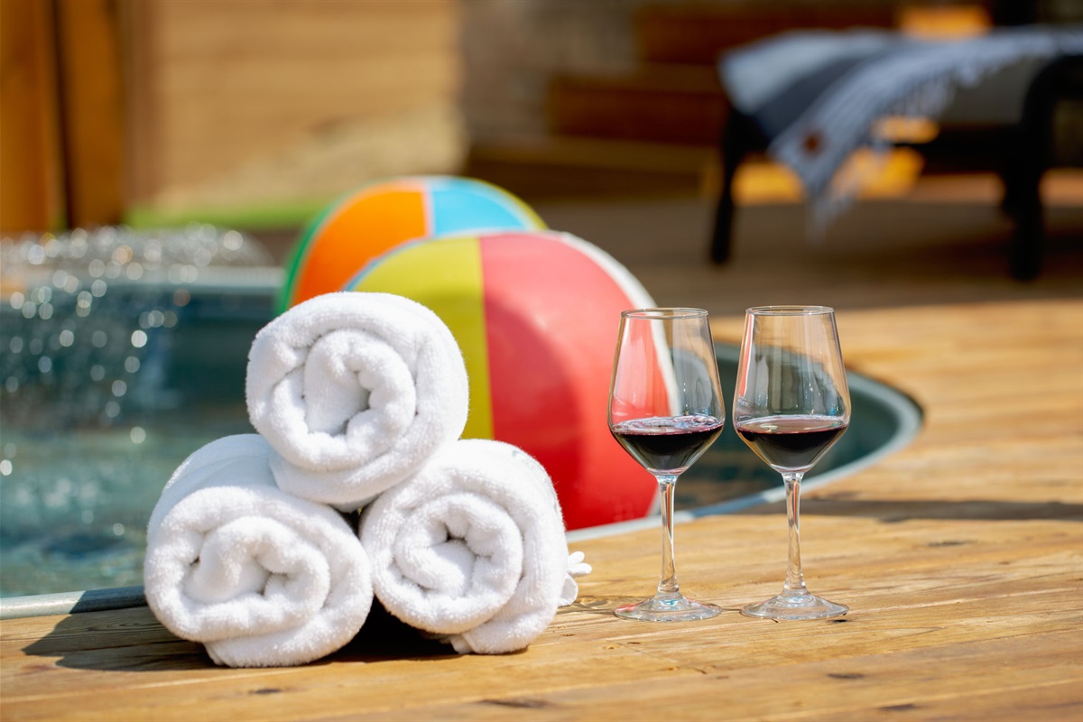 Or maybe just grab a nice glass of wine and deep your toes in.