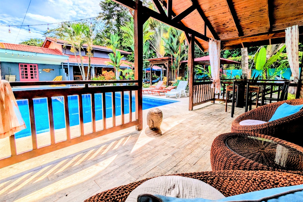 Pool View From the Patio