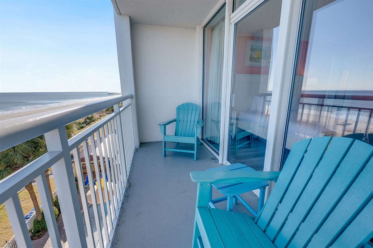 Amazing View from the Balcony!