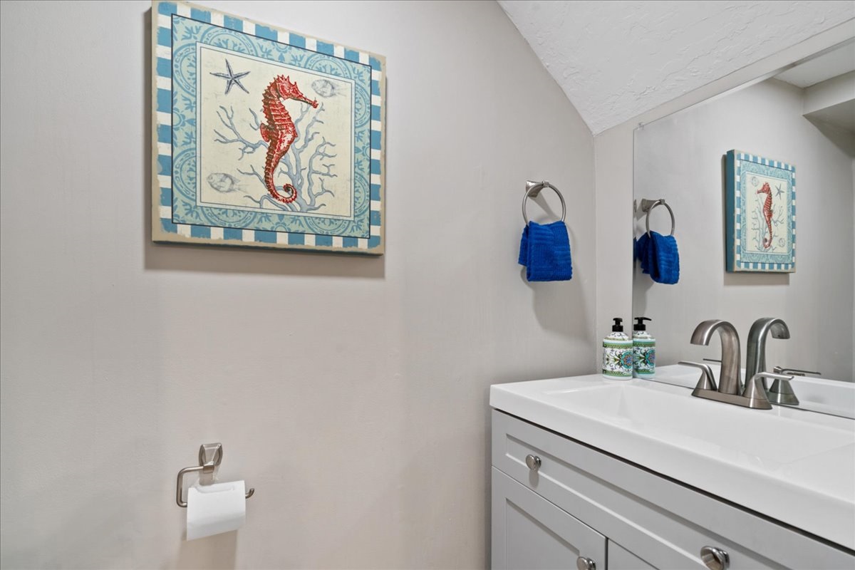 Half Bathroom on Level 2!