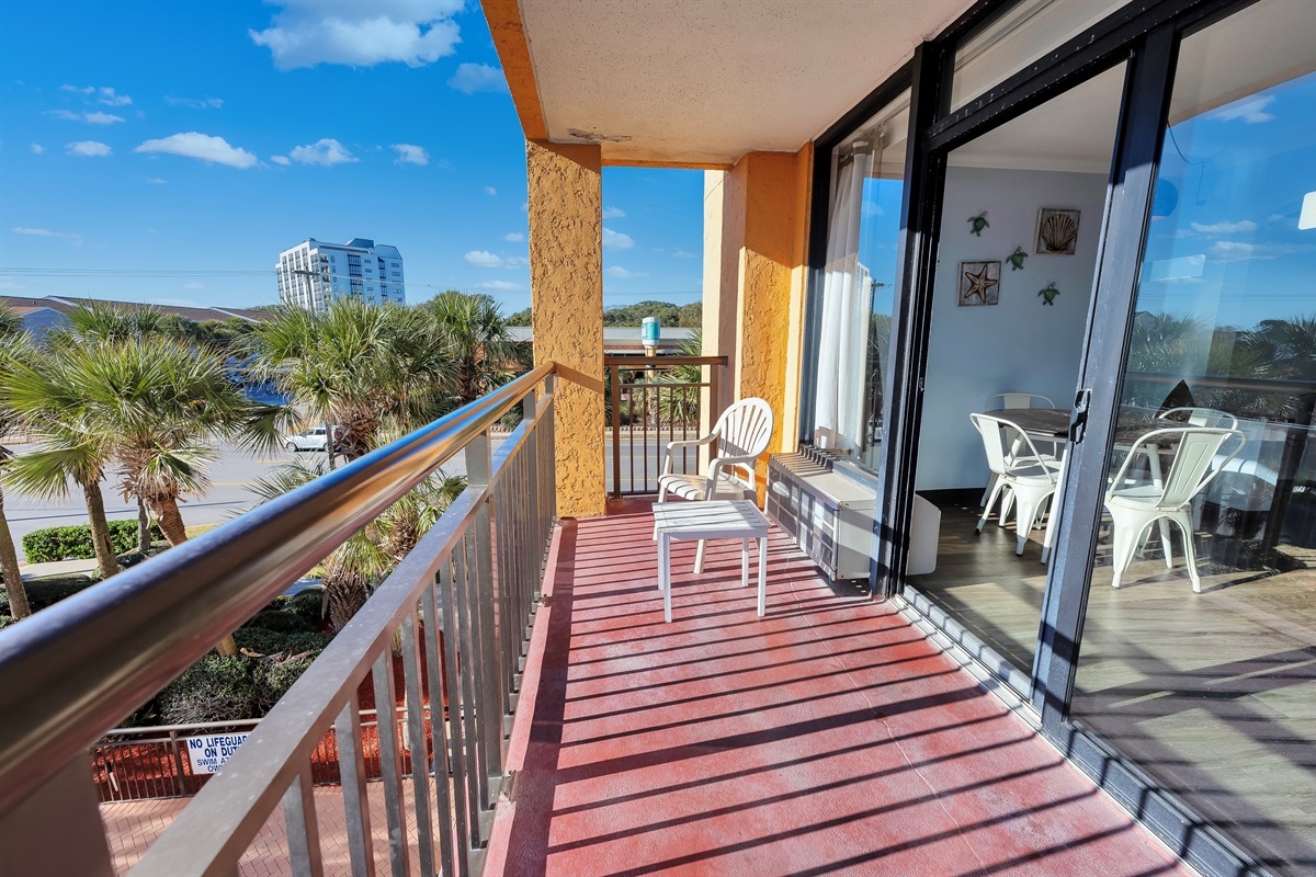 Amazing View from the Balcony!