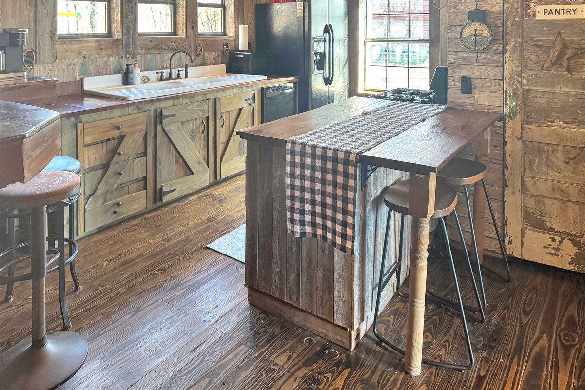 Classic farmhouse style with the convenience of home.