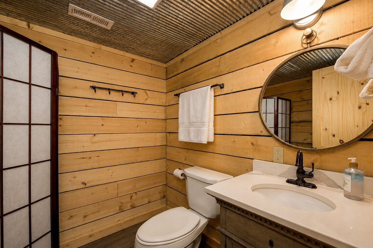 Lower Level Half Bath