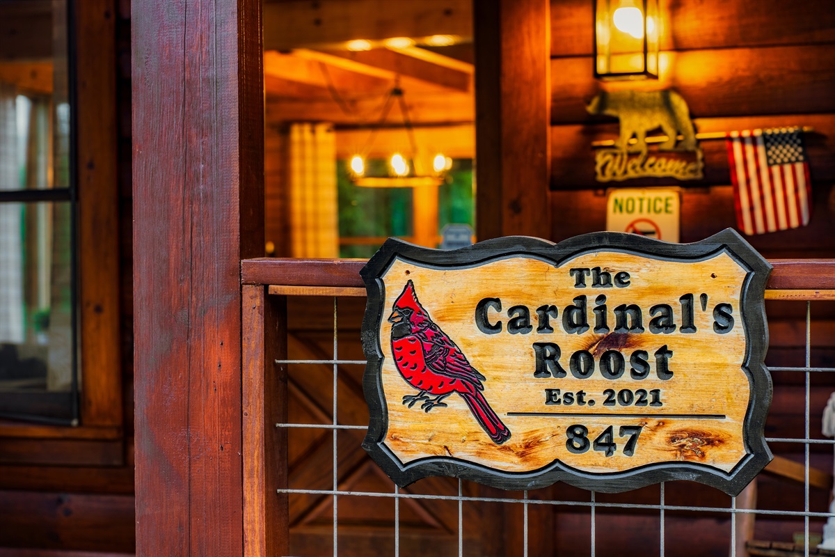 Driveable Destinations looks forward to hosting you@The Cardinal's Roost & helping create memories!