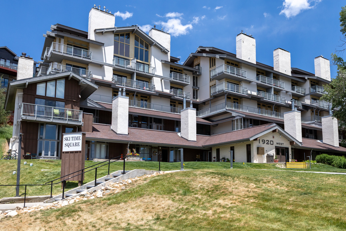 View from the outside complex