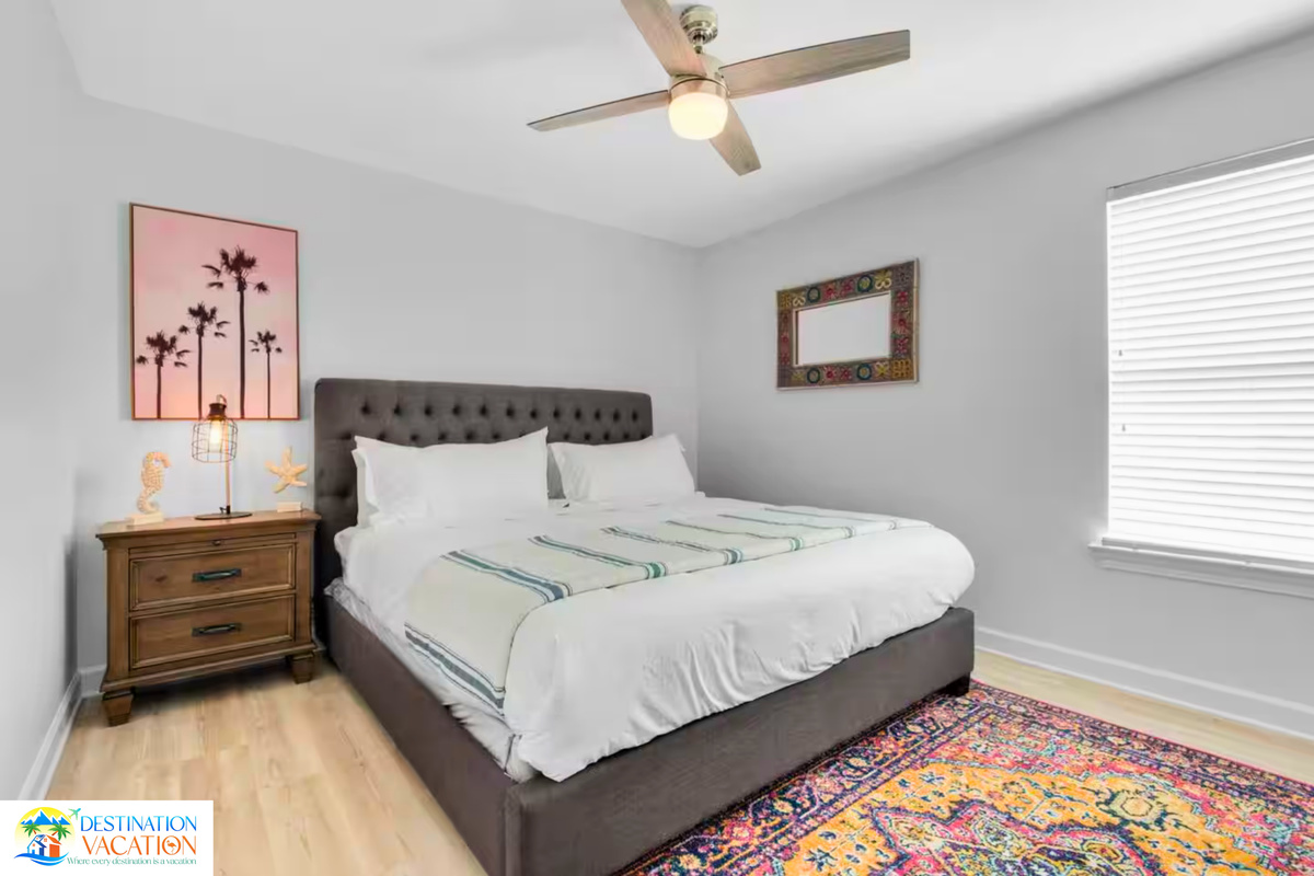 Elegant comfort welcomes you after beach-filled days