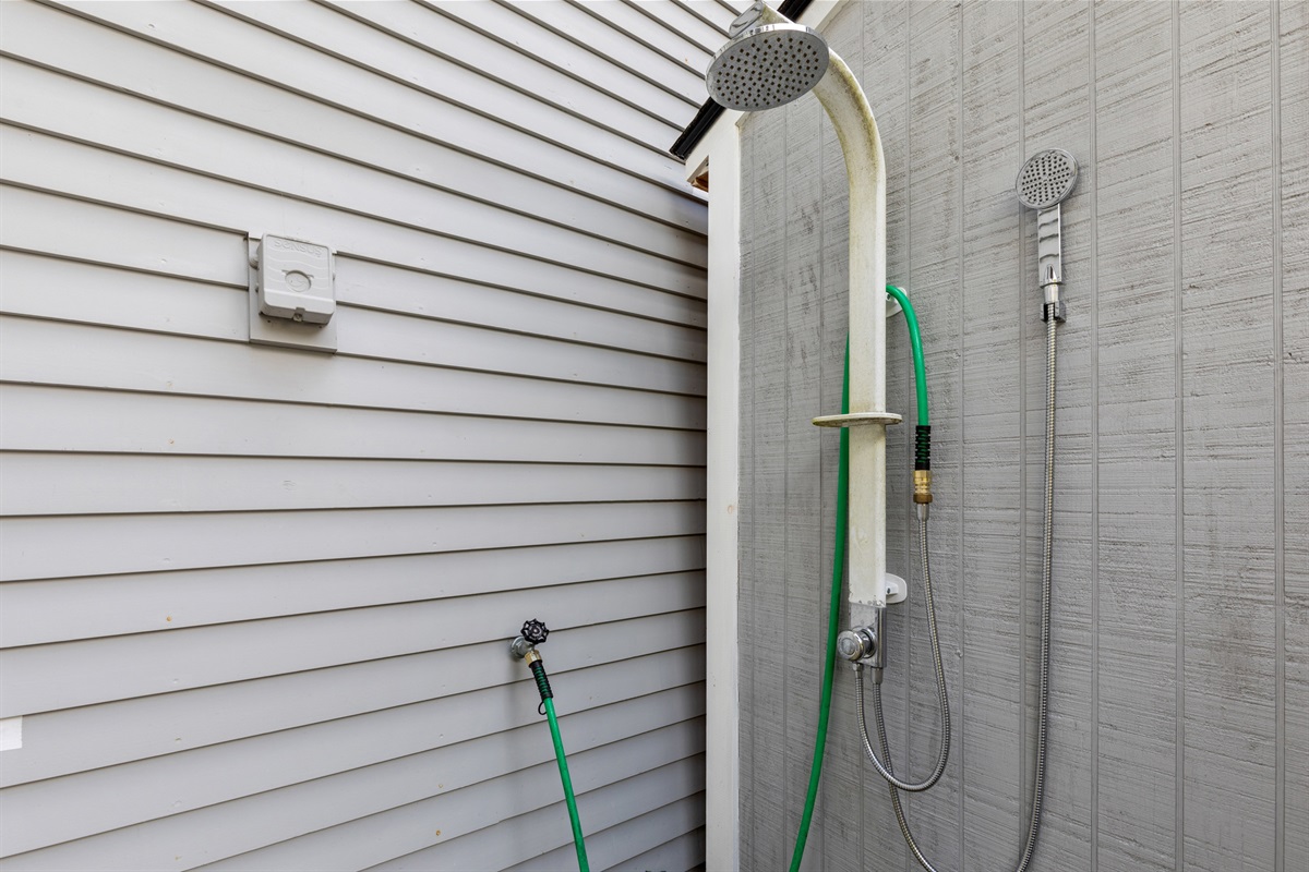 Outdoor shower