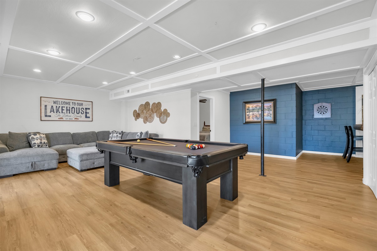 Game Room and Family Room 