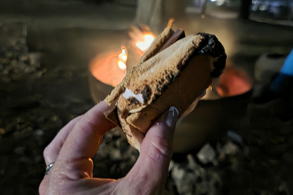 No evening is complete without a smore!