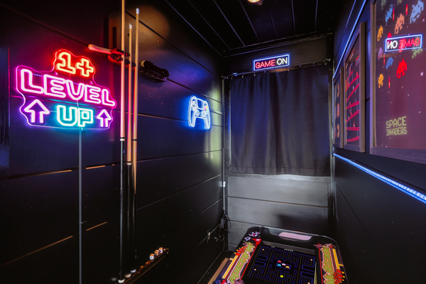 Arcade Nook (2026 remodel). Arcade has 50+ games built-in! | 2nd Floor