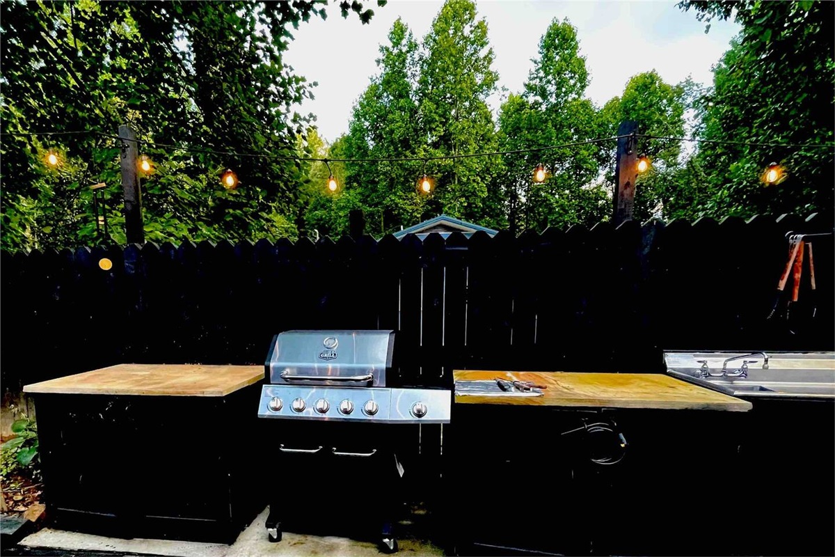 Barbeque like you've never barbeque'd before on this outdoor Weber Gas Grill!