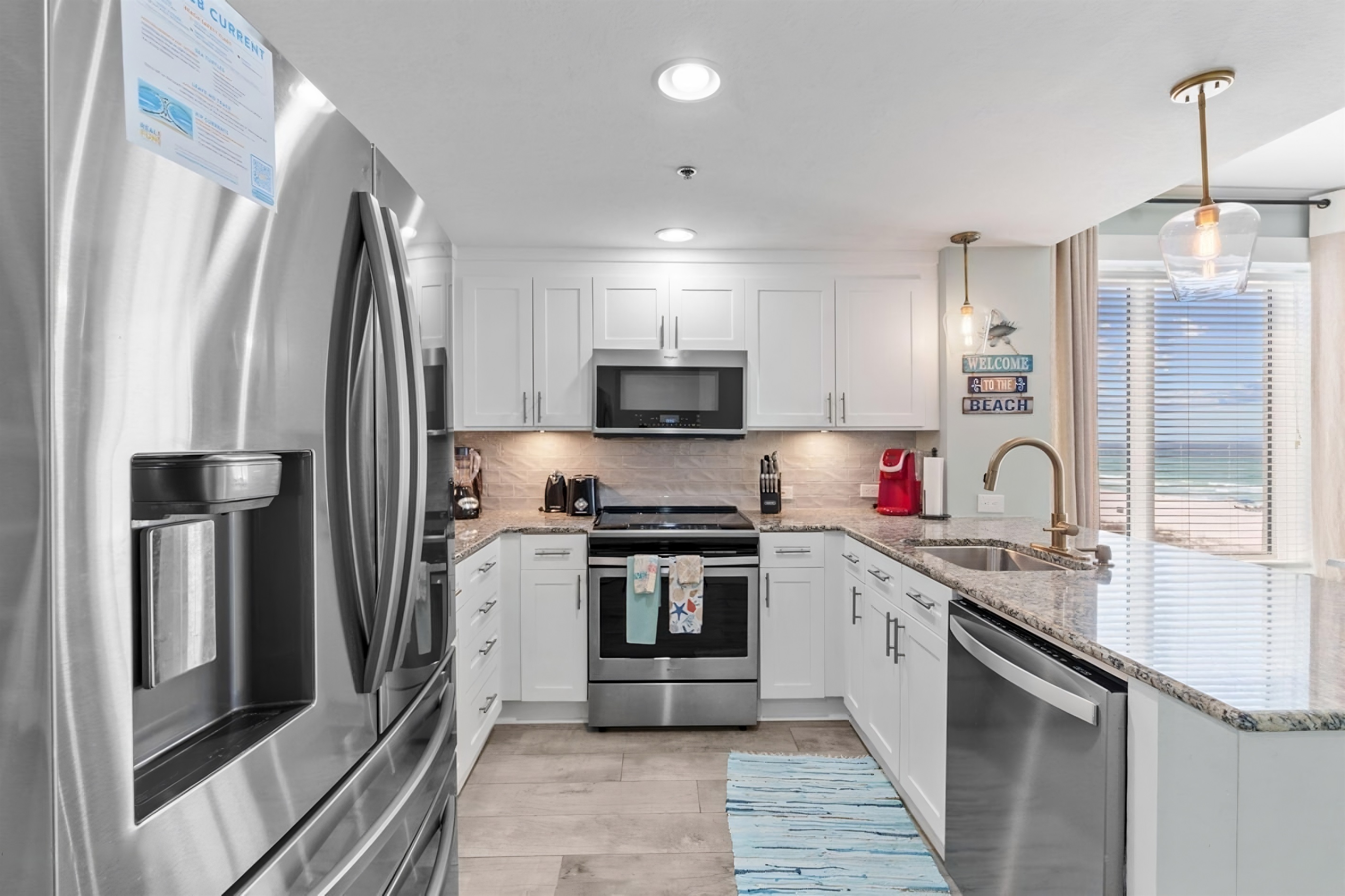 Gulf Views from Kitchen