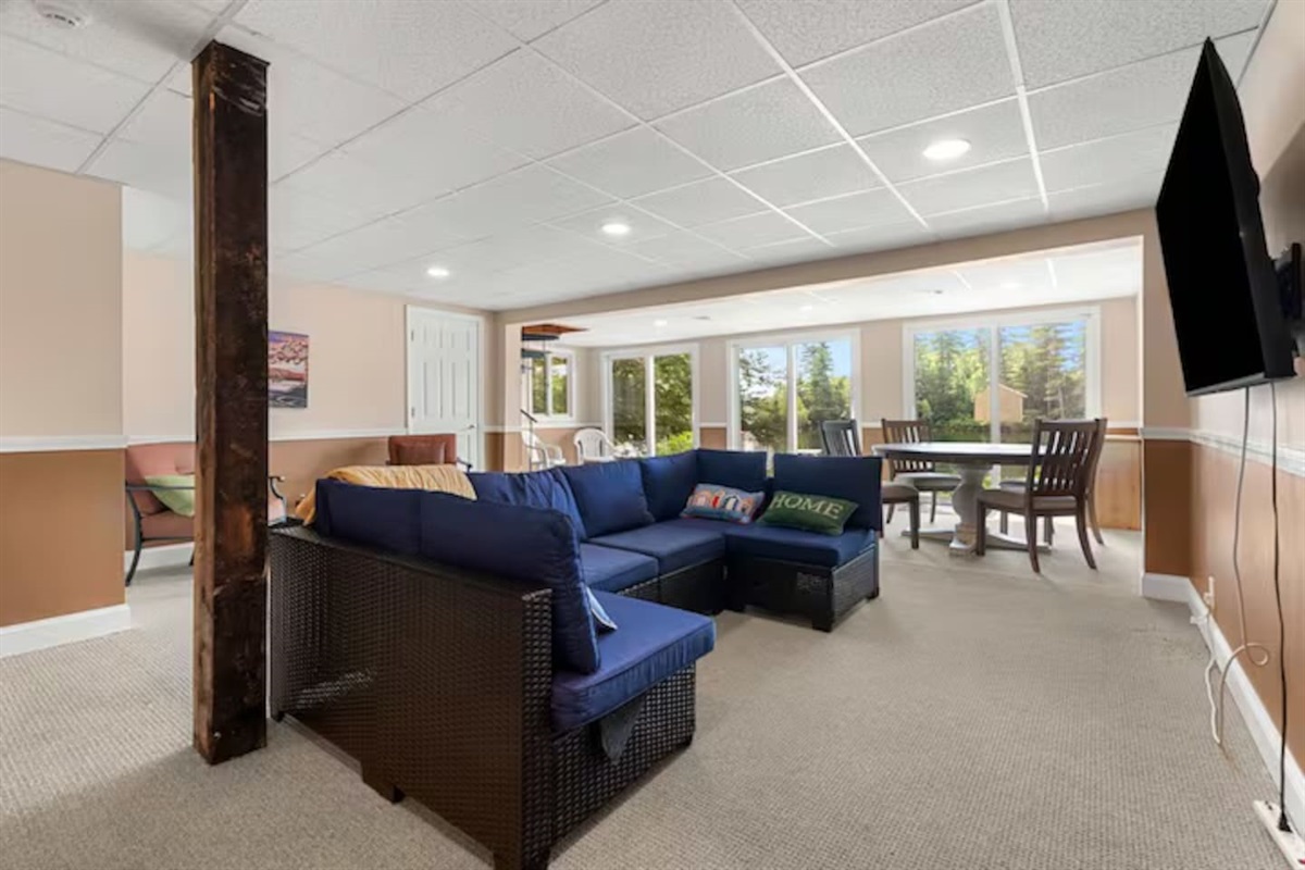 Kids' room downstairs, but not out of ear's reach