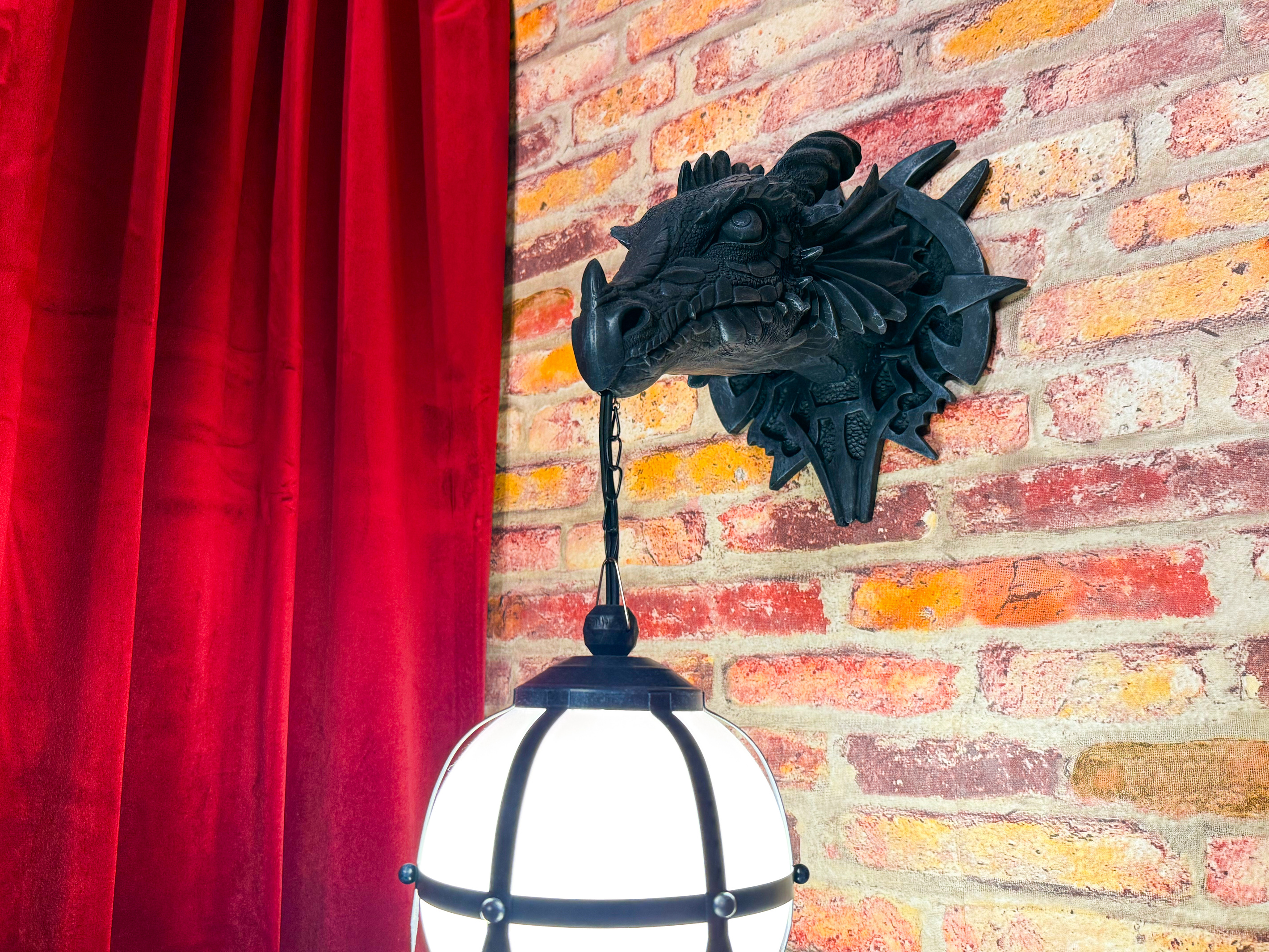 Sleep soundly under the watchful eye of our resident dragon.