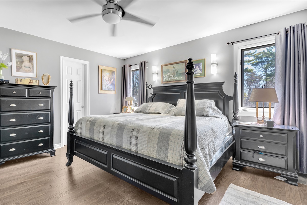     &ldquo;Primary bedroom designed for rest and comfort&rdquo;