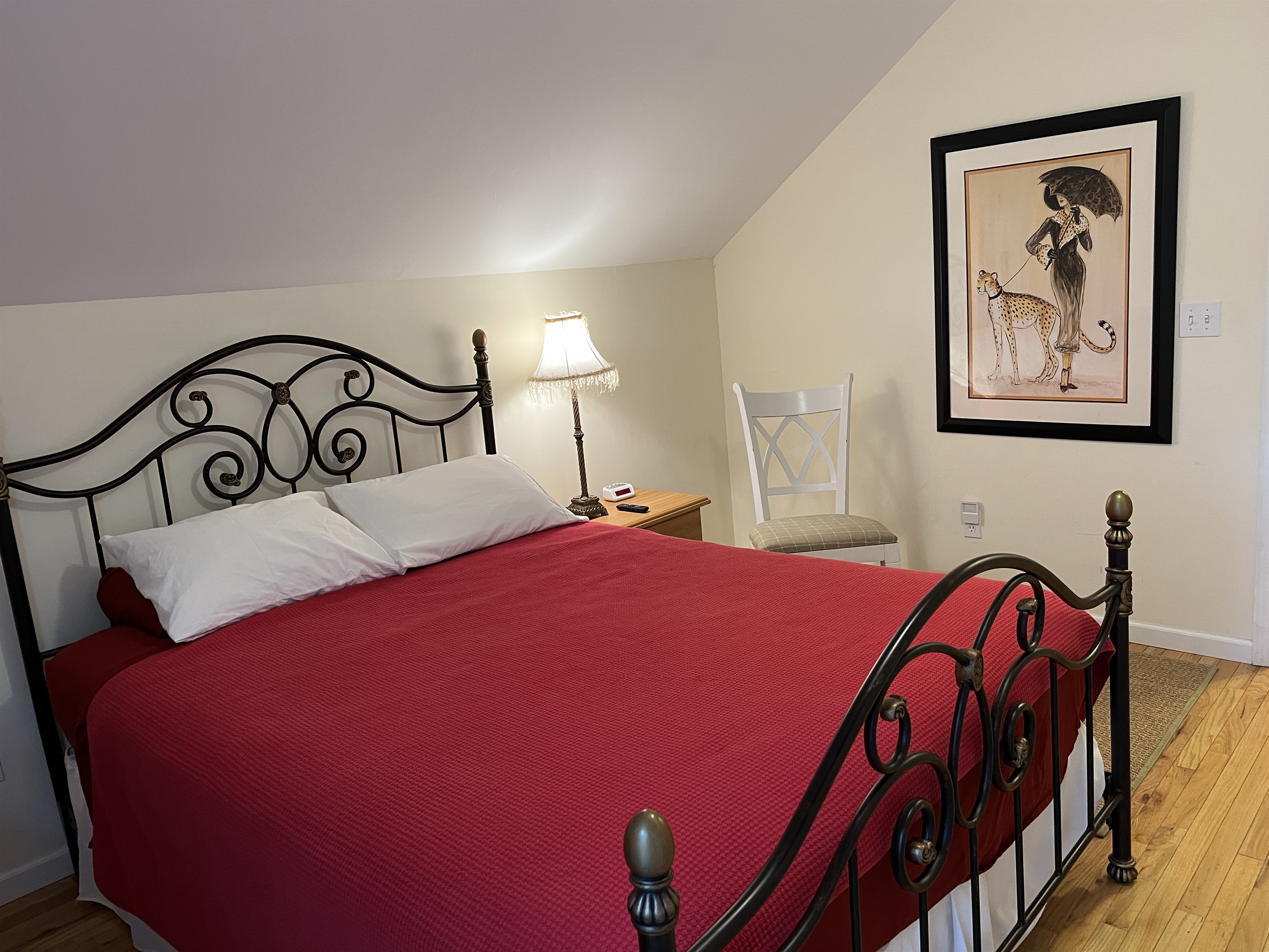 The Federal House Apartment 1, 2nd floor bedroom #2 with Queen bed.