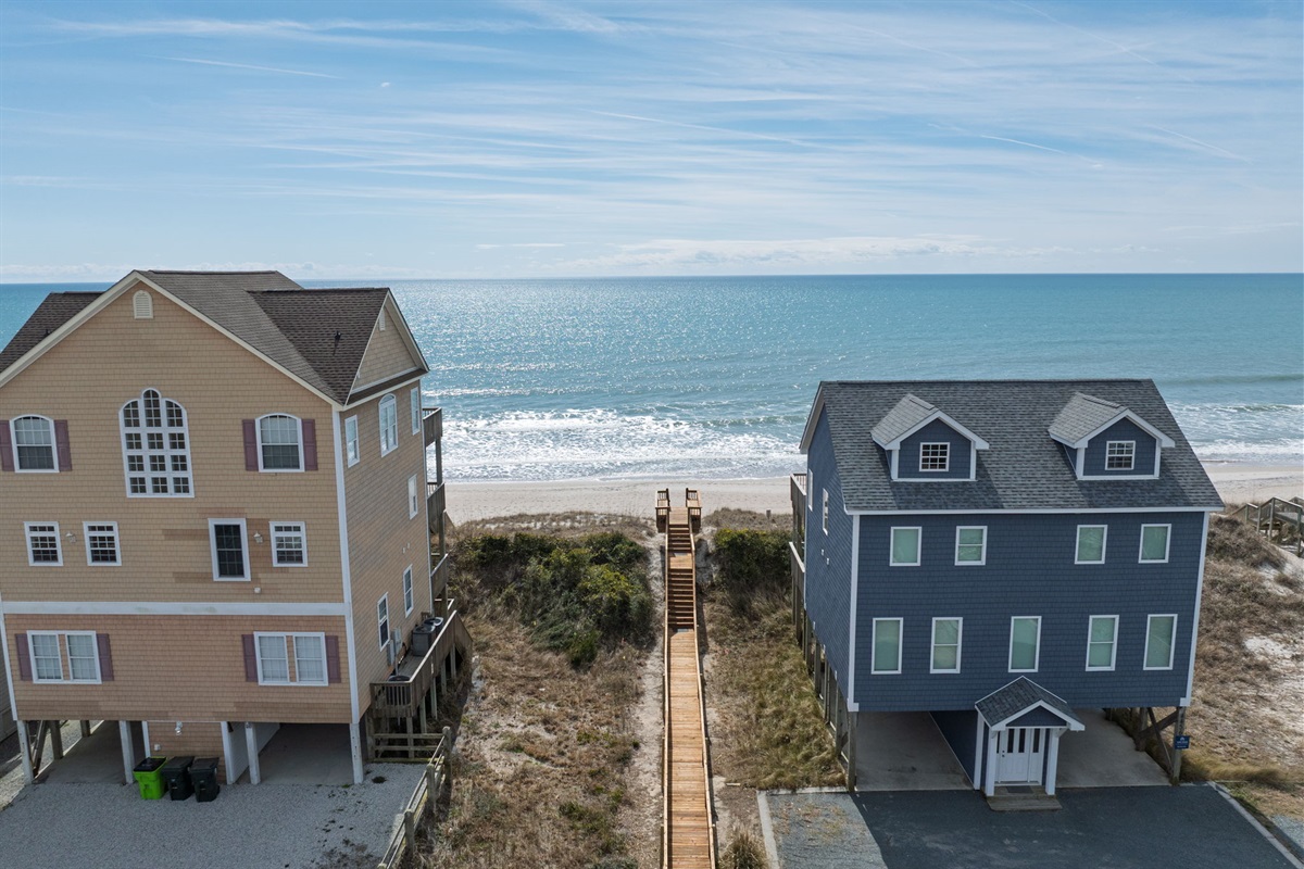 Just steps away from the ocean!