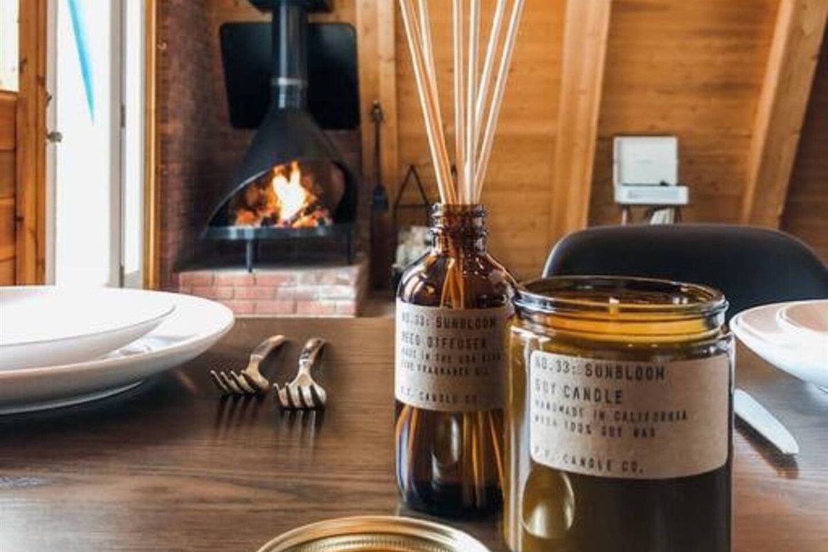 P.F. Candle products throughout the house (our fave)