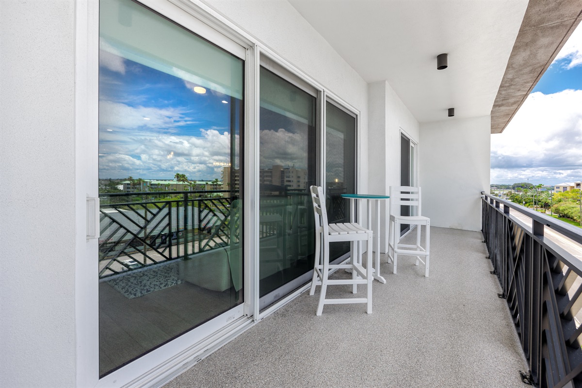 Extra Long Balcony