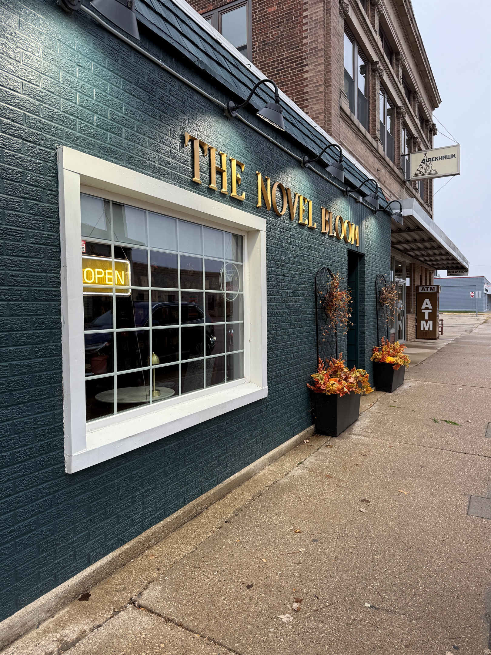 The Novel Bloom, 3 blocks from the house