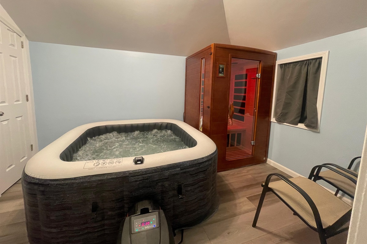 Hot tub & Suana