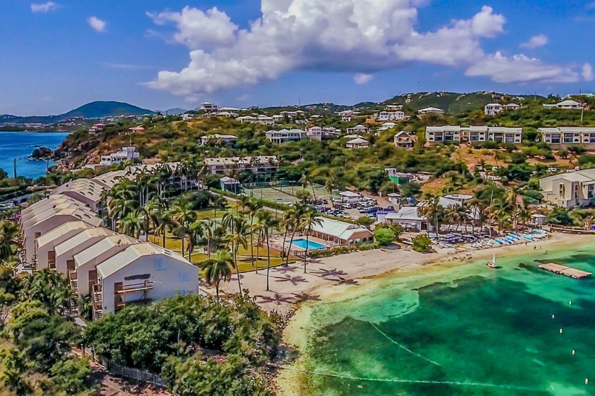 Experience resort-style island living surrounded by tropical beauty and stunning Caribbean views.