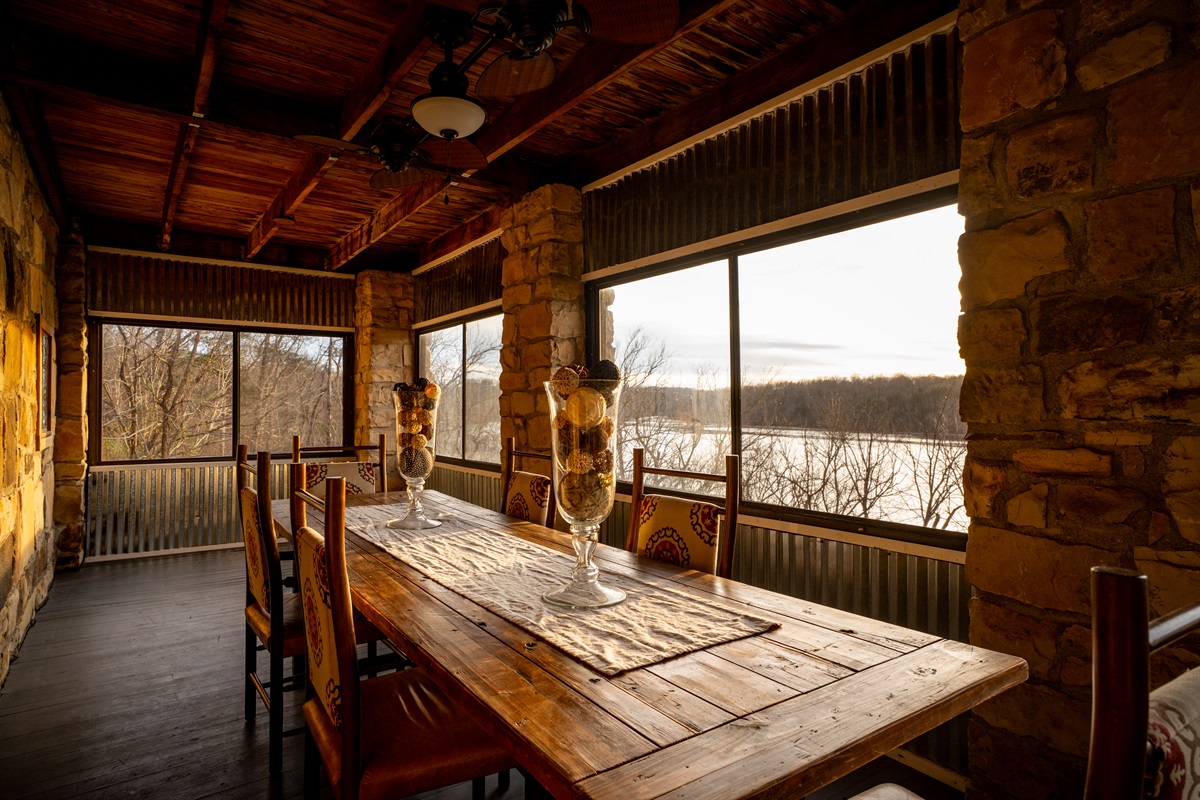 Elegant dining meets panoramic views