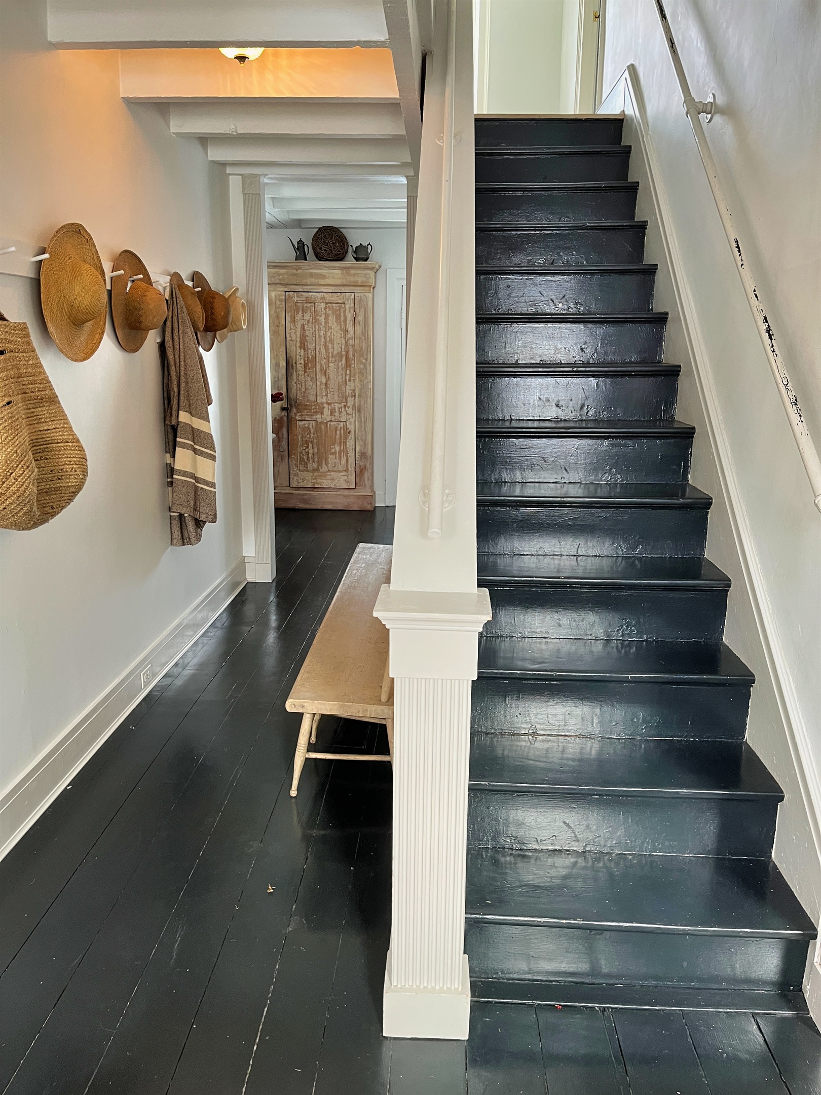 Hawk Field House - stairwell leading the the 2nd floor.