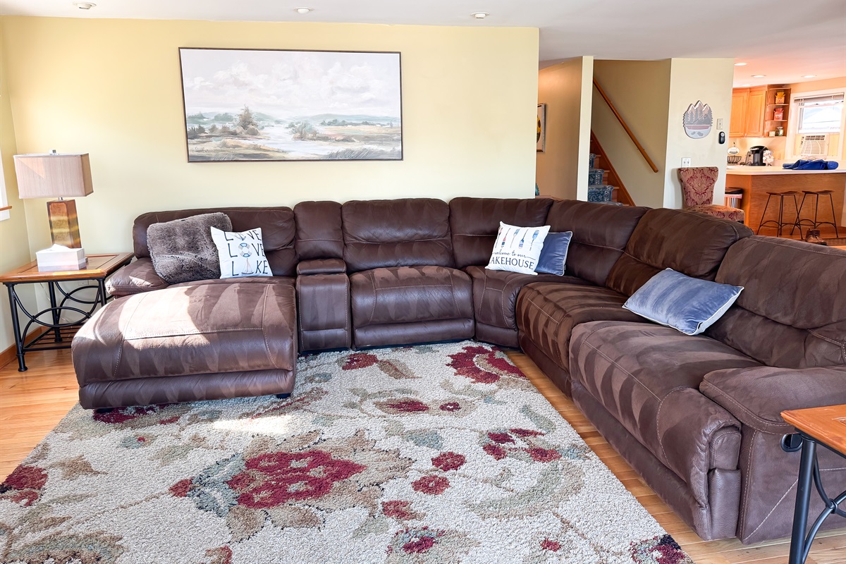 The ultimate sectional for family gatherings and lazy Sundays