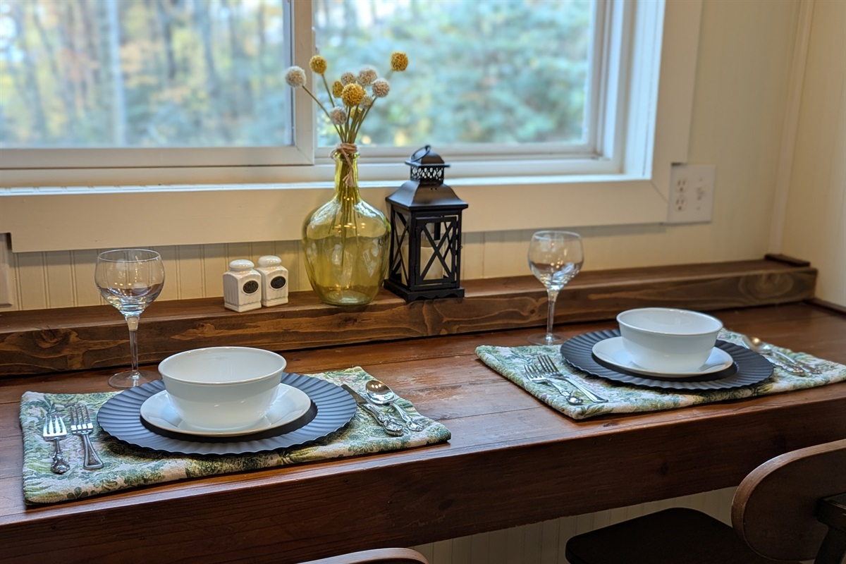 Enjoy quite meals together