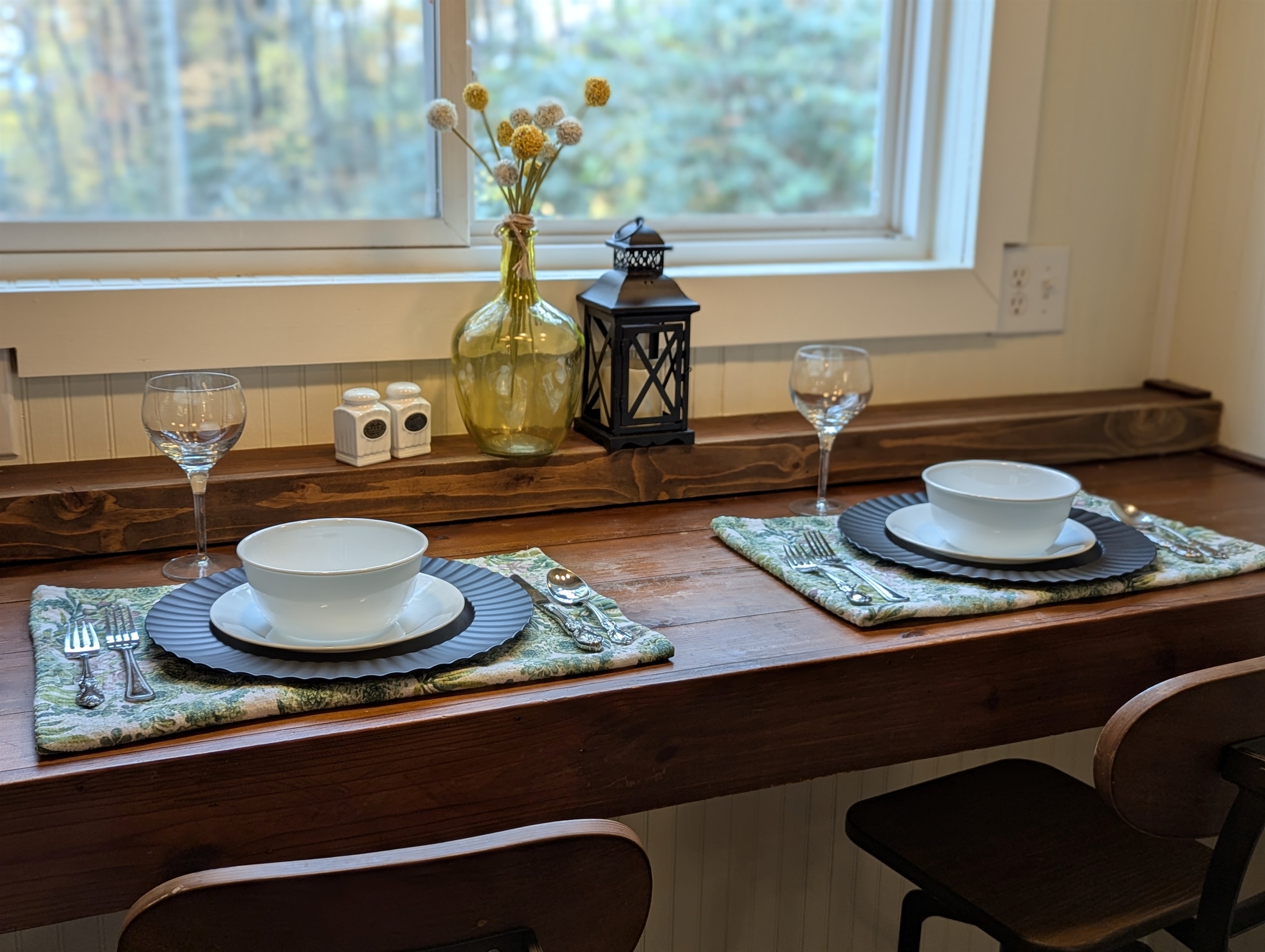 Enjoy quite meals together