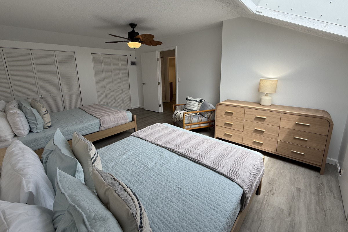 A bright and inviting bedroom, perfect for a restful night after a day of exploring