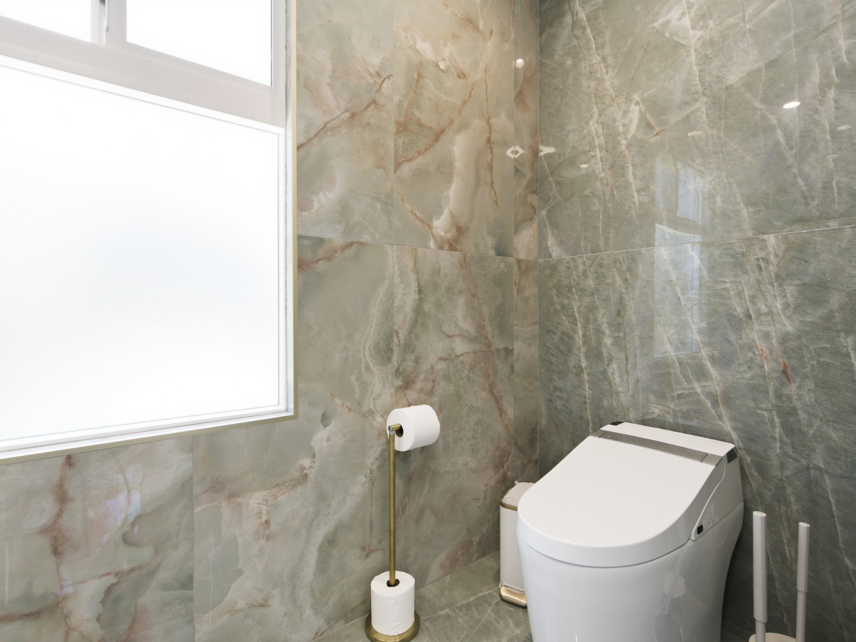 Beautiful finishes and a calming atmosphere make this bathroom feel extra special.