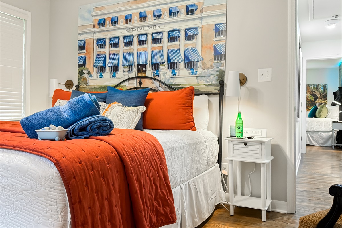 And, like all bedrooms, a SmartTV.