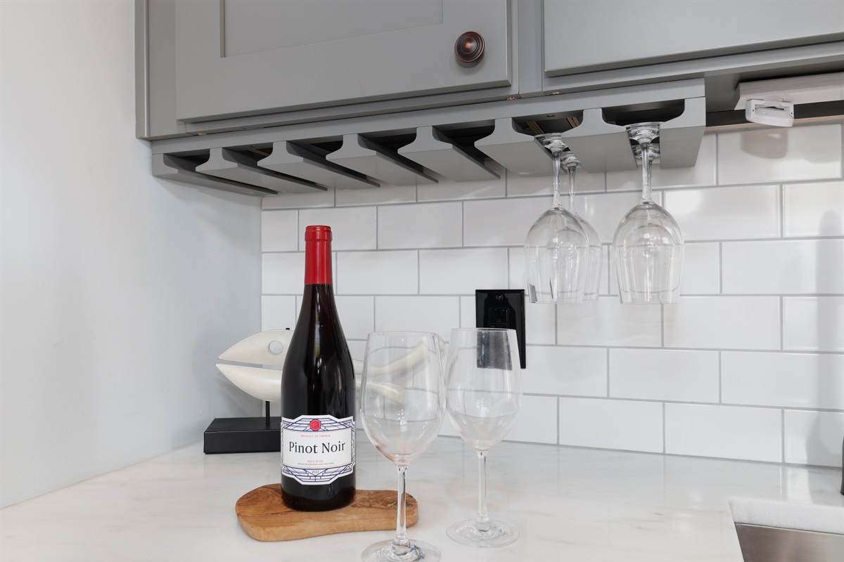 Wet bar with sink