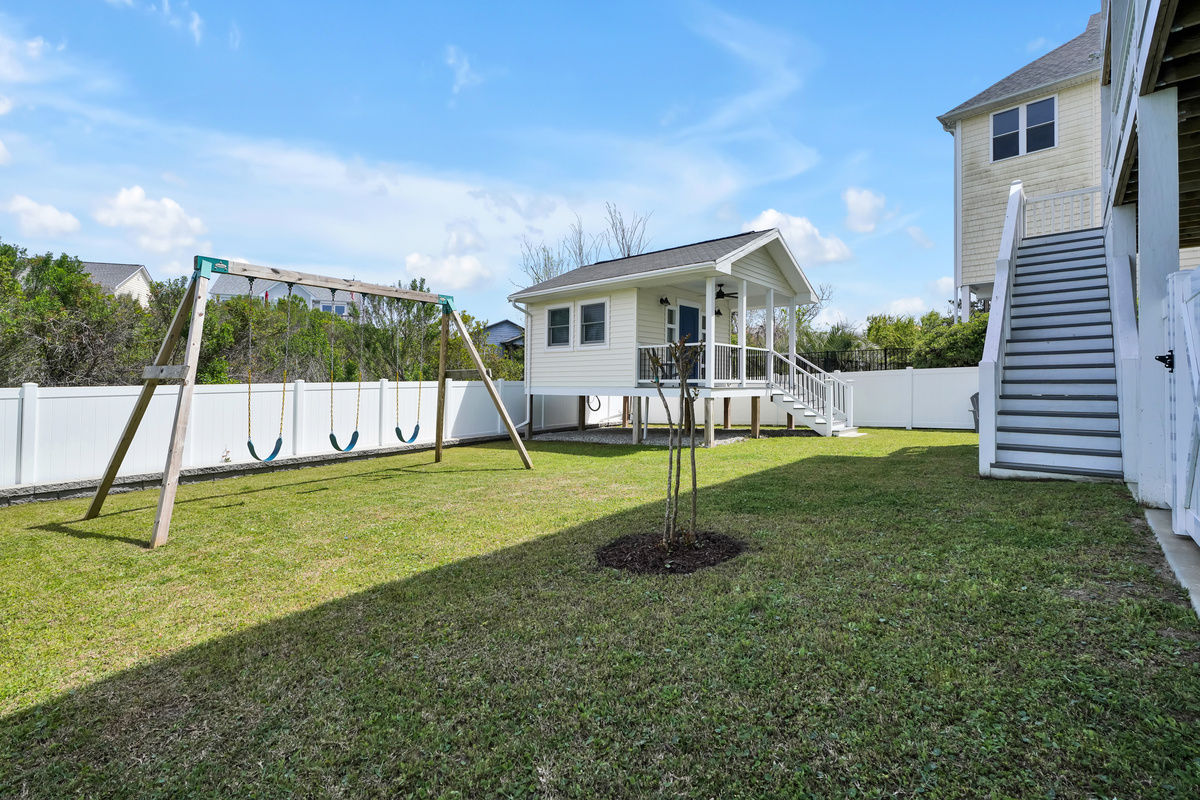 Plenty of space to play and enjoy the fresh air