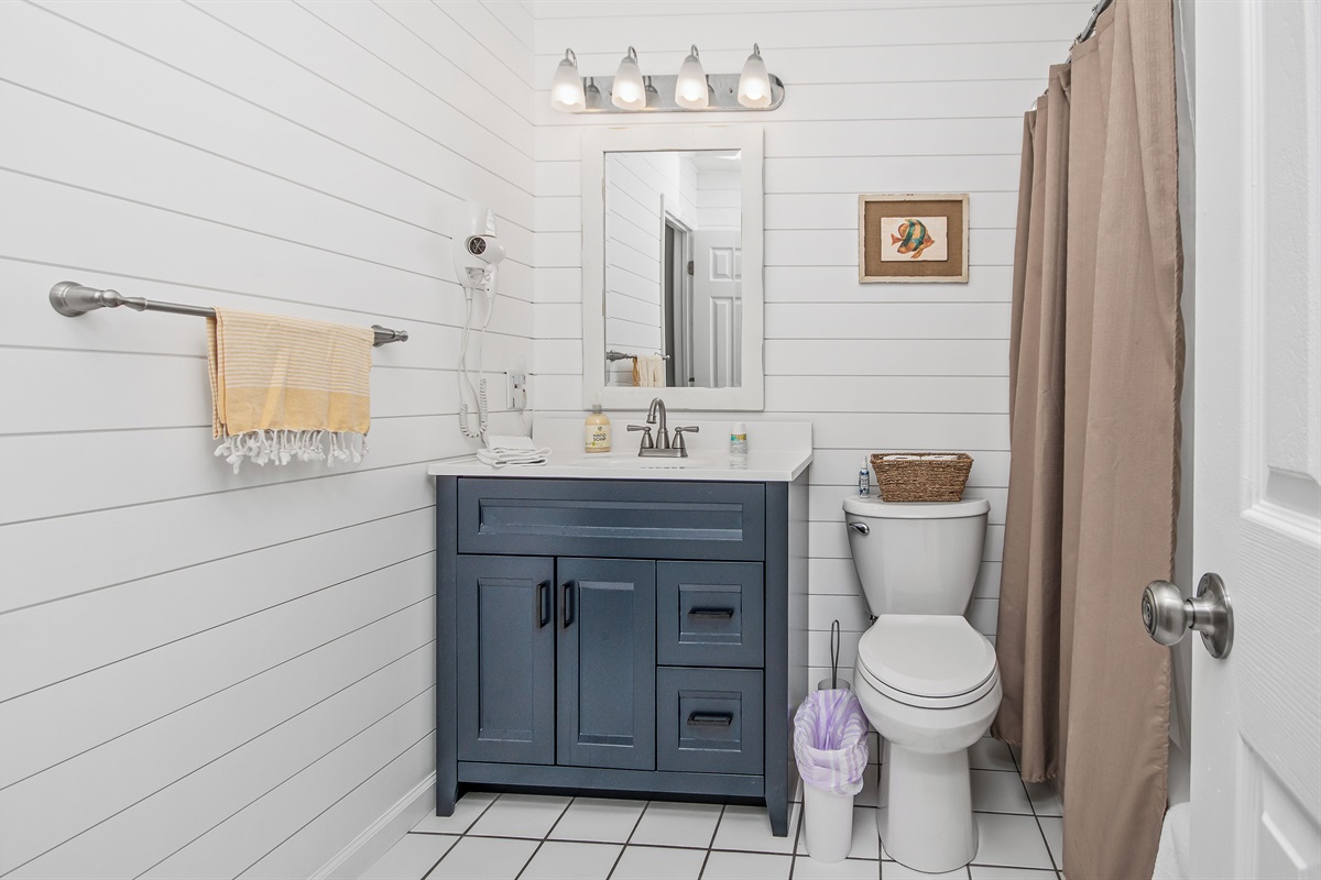 Bathroom 2 is Accessible from Hallway & Bedroom 2